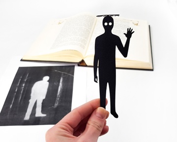 Закладка для книг «Книжковий привид» BM02_horror_book_ghost