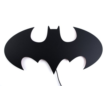 LED cвітильник настінний «Batman» (червоне підсвічування) 1619282690118red