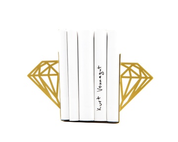 Тримачі для книг «Діамант» (золотий металік) 1619347275846