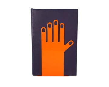 Держатель для книг «Оранжевая рука» 1619070091335