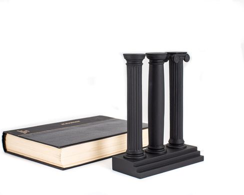 Держатель для книг «Три античные колонны» (чёрные) 161908264147913