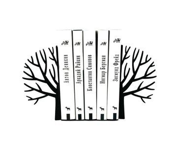 Упори для книг «Зимове дерево» 1619370377286