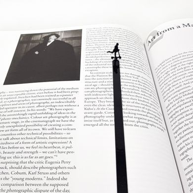 Закладка для книг &laquo;Джентельмен на самокате&raquo;
