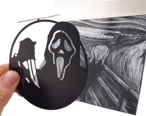 Закладка для книг &laquo;Read and scream&raquo;