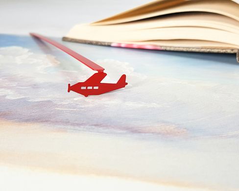 Закладка для книг «Ретро літак» 1619031556166