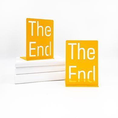 Держатели для книг &laquo;The end&raquo;
