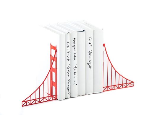 Упори для книг металеві «Міст Золоті Ворота» 1619367428166