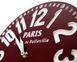 Настенные ретро часы «Париж» (цвет бордо), фото – 2