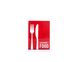 Кухонный держатель «Гурман Вилка Нож» (красный), фото – 3