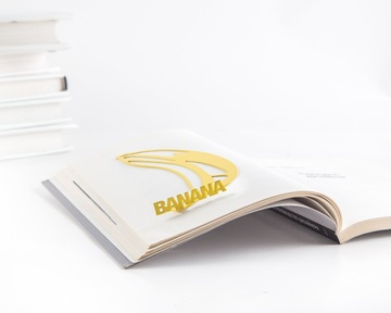 Закладка для книг «Банан Енді Уорхола» BM02_banana