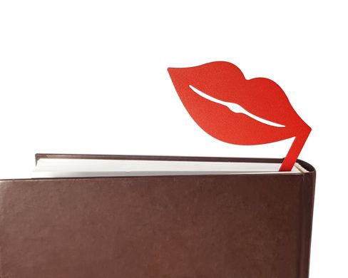 Закладка для книг «Красные губы» BM02_red_lips