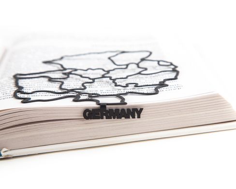 Закладка для книг «Німеччина» BM02_map_germany