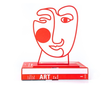 Тримач для книг «Red Art Face» 1619439976519