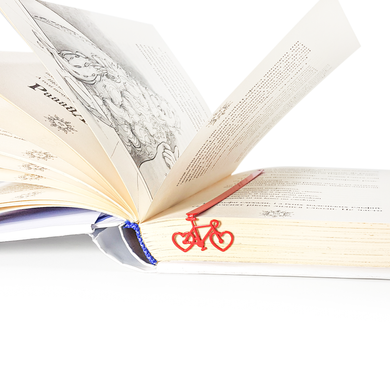 Закладка для книг &laquo;Улюблений велосипед&raquo;