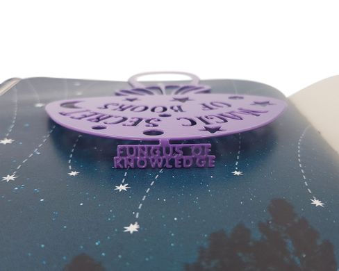 Закладка для книг «Fungus of knowledge» BM02_mushroom_knowledge