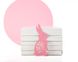 Закладка для книг «Щасливий заєць» (рожевий колір), фото – 1