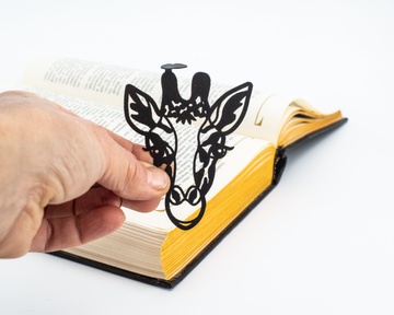 Закладка для книг «Жираф» BM02_giraffe_head