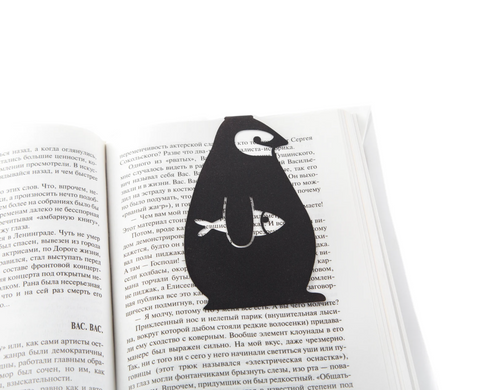 Закладка для книг Королевский пингвин" BM02_royal_penguin