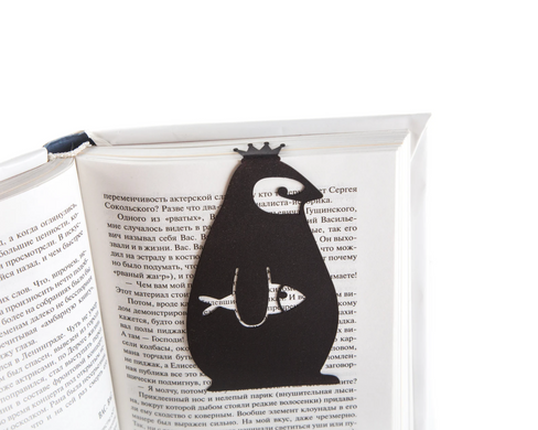 Закладка для книг "Королівський пінгвін" BM02_royal_penguin