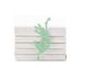 Закладка для книг «Танцующий пасхальный заяц» (цвет мятный), фото – 1