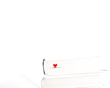 Закладка для книг «Сердце» BM01_sm_heart_red