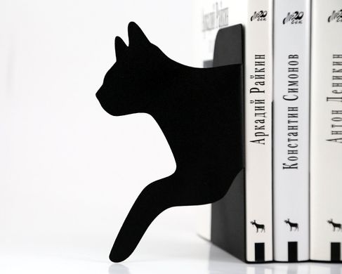 Упори для книг «Кішка, що біжить» 1619349078086