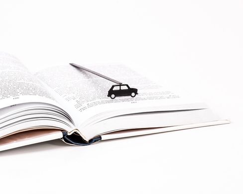 Закладка для книг автомобиль «Мини» 1619022151750