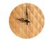 Настінний годинник «Ромбарікіс» різьблення по дереву., фото – 1