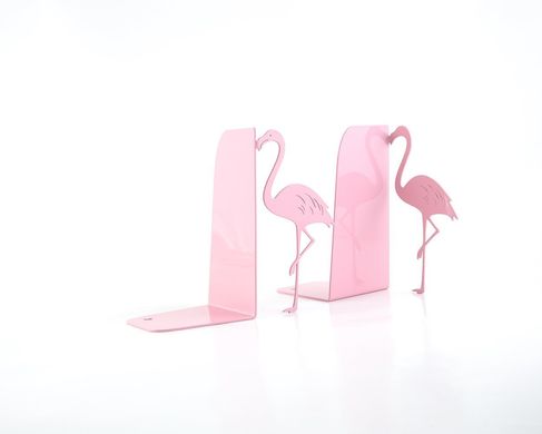 Упоры для книг «Розовый Фламинго» 1619087982662