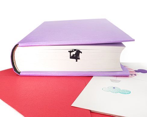 Закладка для книг &laquo;Девочка с котом&raquo;
