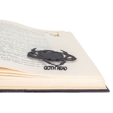 Закладка для книг &laquo;Goth read&raquo;