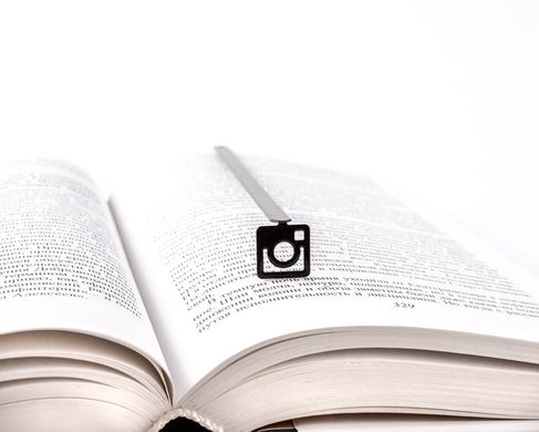 Закладка для книг «Лого Instagram» 1619020709958
