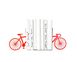 Книжкові держателі металеві «Велосипед» (червоний), фото – 1