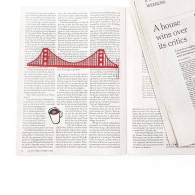 Закладка для книг &laquo;Мост Золотые ворота&raquo;
