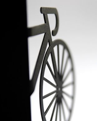 Книжкові держателі металеві «Велосипед» (чорний колір) 1619343835206
