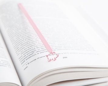Закладка для книг &laquo;Рожева Свинка&raquo;