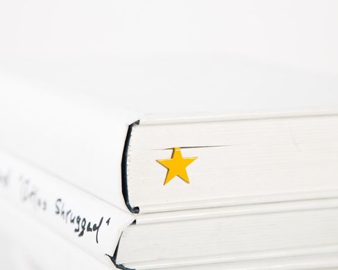 Закладка для книг «Жовта зірка» 1619018645574