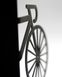 Книжные держатели металлические «Велосипед» (чёрный цвет), фото – 3