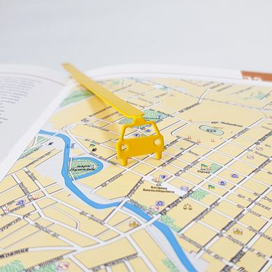 Закладка для книг «Жёлтое такси» 1619018186822