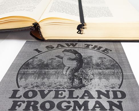 Закладка для книг «Frogman» BM01_horror_frogman