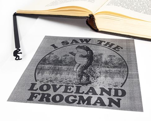Закладка для книг «Frogman» BM01_horror_frogman