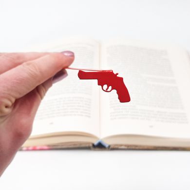 Закладка для книг «Пистолет» BM01_revolver