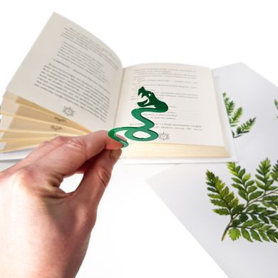 Закладка для книг &laquo;Зелений змій&raquo;