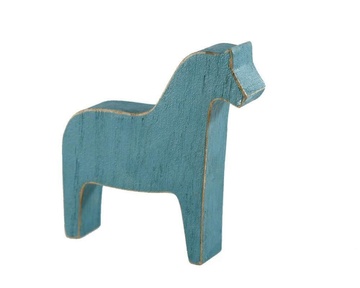 Скандинавская лошадка Дала (голубой) 1619132612678