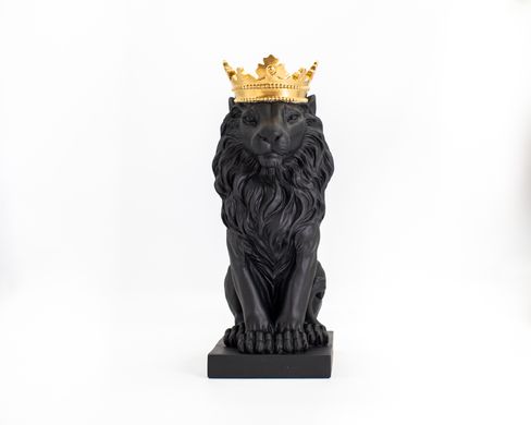 Бюст Льва с короною (чёрный) 161941805472711