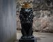Бюст Льва с короною (чёрный), фото – 5