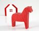 Скандинавская лошадка Дала (красная), фото – 2