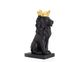 Бюст Льва с короною (чёрный), фото – 3