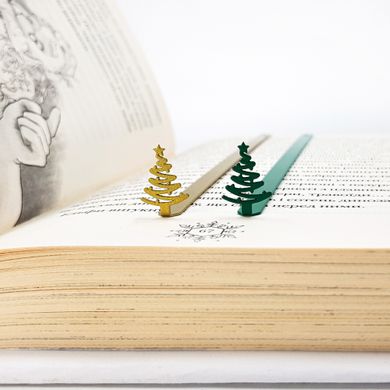 Закладка для книг «Новогодняя елка» BM01_Christmas_tree