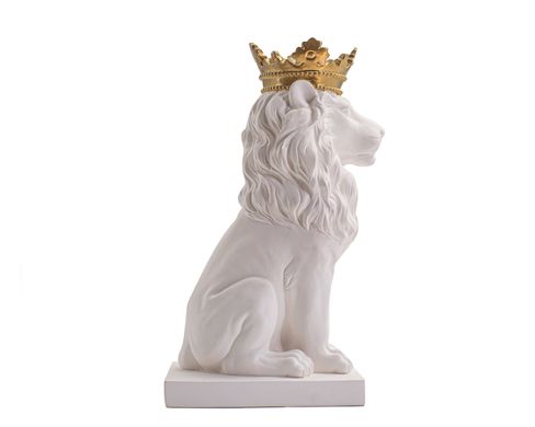 Бюст Льва с короною (белый) 1619418054727112